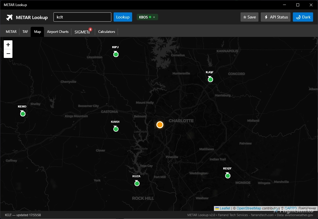 Map view